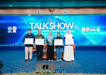 Mini Talk Show Medan Coding Competition 2026 di UMSU Dekan FEB: AI Jadi Kompetensi Prodi Bisnis Digital