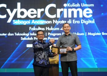 Kuliah Umum di UMSU Dirressiber Polda Sumut  Kejahatan Digital Makin Canggih