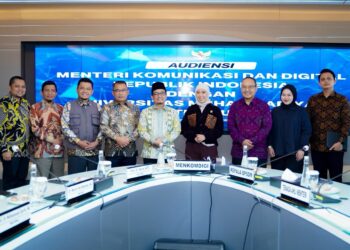 Temui Menteri Komdigi di Jakarta, Rektor UMSU Perkuat Kolaborasi Program Garuda Spark dan Akselerasi Talenta Digital Kampus