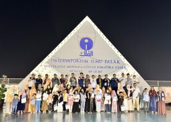 Semarak Pekan Astronomi OIF UMSU Disambut Antusias Warga Medan