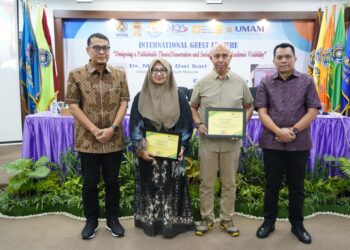 Internasional Guest Lecturer  Pascasarjana UMSU Bahas Strategi Publikasi dan Visibilitas Akademik